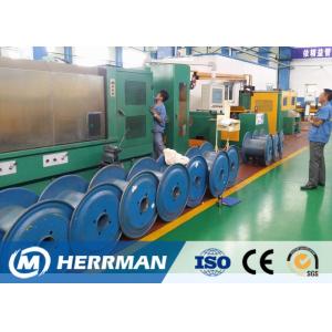 Horizontal Wire Drawing Equipment , Rod Breakdown Machine For Copper