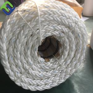 Ship Equipment 50mm 8 Strand Pp Rope Marine Mooring Rope For Ship