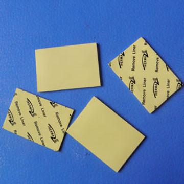 Quality Yellow High Dielectric Strength Thermal Conductive Pad 3.0W/mK For Telecommunication Hardware silicone pad -50 to 200℃ wholesale