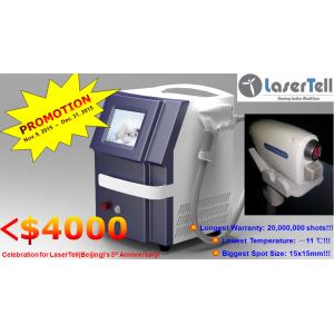 Portable 808nm Diode Laser Hair Removal Machine CE Pulse Duration