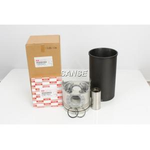 ISUZU 4HK1T Cylinder Liner Kit , HITACHI ZX200-3 Excavator Engine Rebuilding Kit