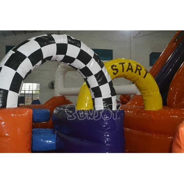 New Outdoor Adult High Quality Obstacle Race Amusement Park Inflatable Bounce House Jumping Castle