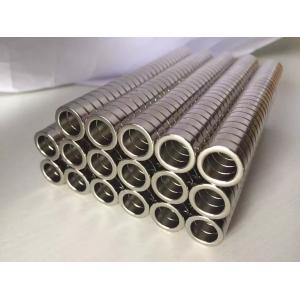 N52 Neodymium Magnet Circular Tube Radial Oriented Sintered