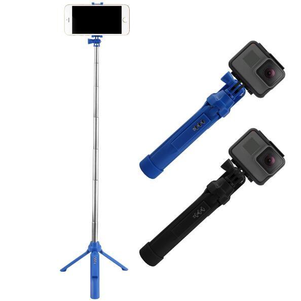 3 in 1 Handheld Bluetooth Selfie Stick GoPro Tripod Monopod For iPhone 7 6 Plus