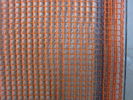 Orange Personnel Construction Safety Netting / Debris Net 40gsm - 200gsm