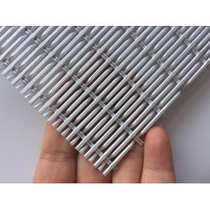 Custom Architectural Metal Mesh / Cabinet Metal Mesh Panel With PVD Treatment