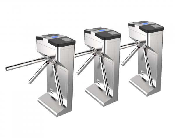 Quality Semi Automatic Tripod Turnstile Gate With Drop Arm Down Function And Anti - Pass Back wholesale