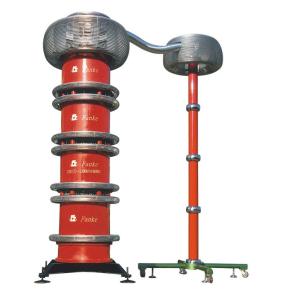 Vertical AC Resonant Test System , AC High Voltage Tester With Variable