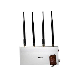 5 Band 3G 4W Remote Control Jammer Blocker EST-505D , 2100 - 2200MHZ