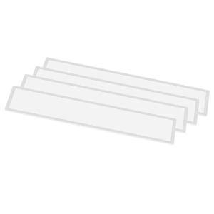 Aluminum Appearance LED Panel Lights with Dimmable Option, 0-10V Dimmable, IP44,