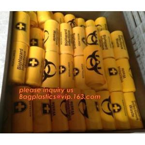 trash bag for infecciosas, hospital use, biohazardous refuse bag, biodegradable