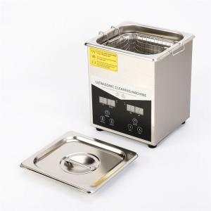 Stainless Steel Tank Digital Ultrasonic Cleaner with 40KHz Frequency and 2L Capacity for Industrial and Home Use