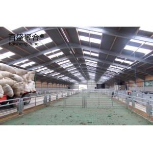 Steel Grade Prefab Livestock Building for Goat/Sheep/Cow/Cattle Cubicles and Pig