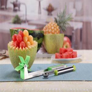 CU Approved Kitchen Gadget Tools , SS18/8 Watermelon Slicer Corer