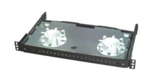 Cheap 24 Cores 1U ODF Optical Distribution Frame Drawer Type With FC SC ST LC Adapter for sale