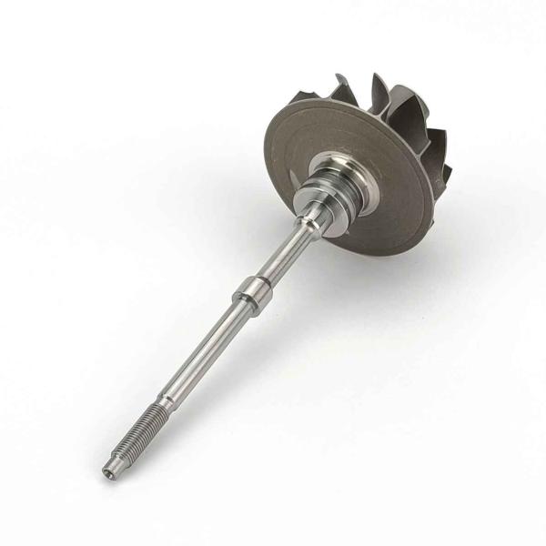 MS-TECH Turbo GT13 Turbine Wheel Shaft 826521-0001 803942-0014 Fit Turbos Ind 37mm Exd 32.26mm Blades 11