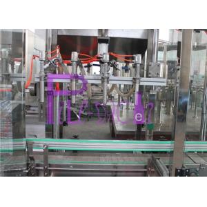 6 Heads 600BPH Linear Drinking Water Bottling Mchine Touch Screen With Capper