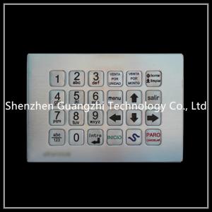 Cheap Access Control Use 24 Key Keyboard Stainless Steel Material With Usb Interface for sale