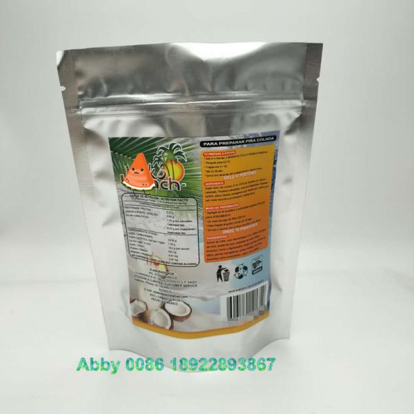 Customized Size Plastic Pouches Packaging , Stand Up Aluminum Foil Bag