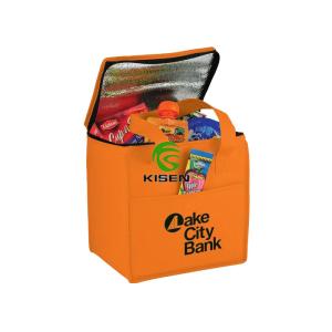 Large Insulated Cooler Bags Durable For Ourside Picnic Custom Logo Print