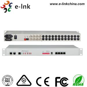 4E1 4GE Phone SNMP HDMI Fiber Extender Optical Multiplexer