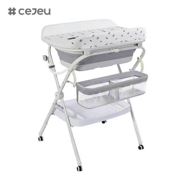 Quality CJ-QC6605-1 Three-In-One All-In-One Care Table for Newborn Babysitting Bathing Washing for Mobile Diapering-Baby Bath Products Wholesale wholesale