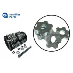 China 6PT Drum Carbide Flails with 30mm Inner Diameter and 8mm Width for Surface Preparation on sale