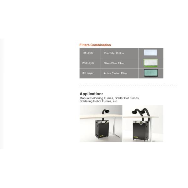 235m3/h 350W Constant Airflow Paint Fume Extractor