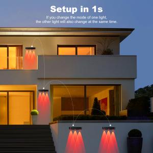 150G Solar Powered Garden Lights ABS With Warm/Cool White/RGB Options