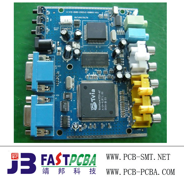 Immersion Gold / Gold Plating 6 Layer SMT PCB Assembly For Intelligent