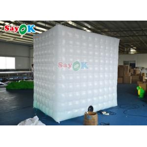 Indoor Party Led Inflatable Photo Booth Oxford Cloth Material