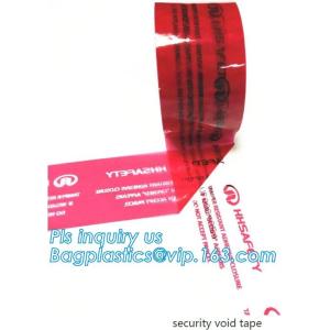 custom sealing holographic laser rainbow tamper evident security void hologram