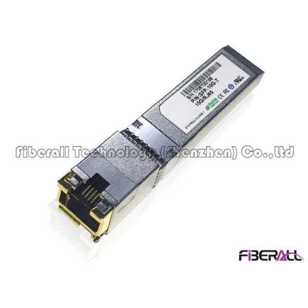 Quality 10 Gigabit Copper SFP+ Fiber Optic Transceiver With RJ45 Plug 10GBASE-T SFP+ Module wholesale