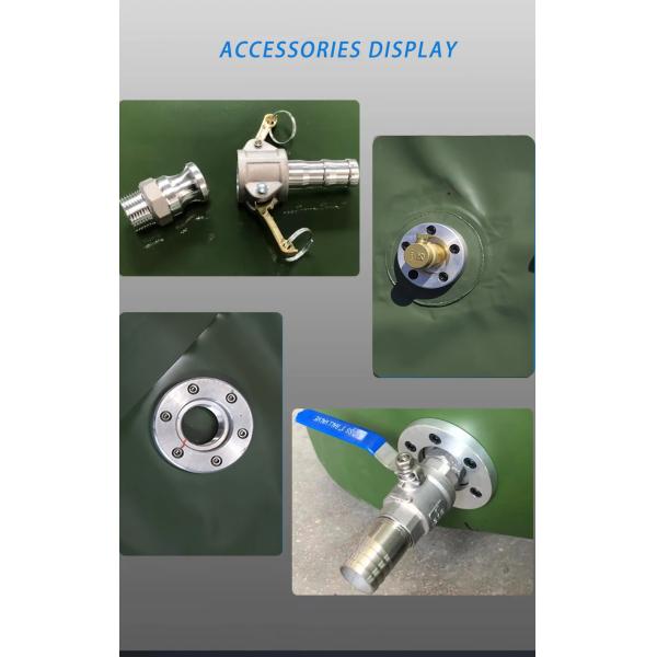 500L-80000L Collapsible Oil Bladder Tank , Big Oil Storage Tanks