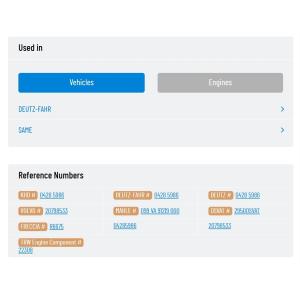 TRW Exhaust Valve 04285986 20798533 099VA91219000 22308 Engine Component