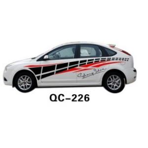 Custom PVC Personalised Car Body Sticker QC-226K