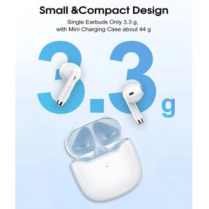 IPX7 TWS Wireless Bluetooth Earphones Type C Fast Charging Earbuds 37.2g