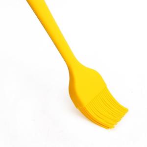 Solid Core And Hygienic Silicone Pastry Brush , Silicone Basting Brush For BBQ