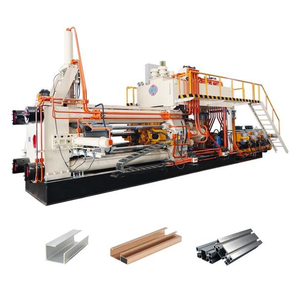 1250T Advanced Aluminium Billet Extruder with Billet Furnace for Aluminium