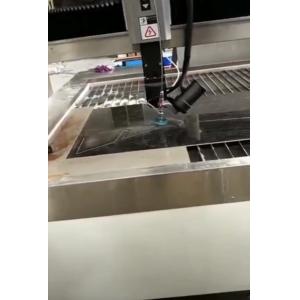 PLC Control System 3 Axis Water Jet Cutting Machine for 8mm*12mm Structural