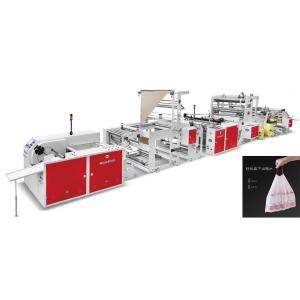 Drawstring Garbage Bag On Roll Making Machine 60m/min