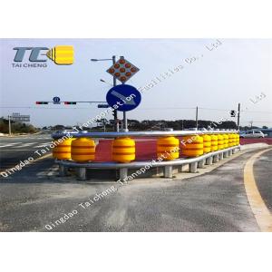 Highway Safety Roller Barrier EVA PU Polyurethane Material Eco Friendly