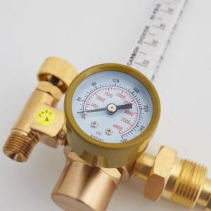 High Pressure Gas Reduction Dual Output Argon Regulator Flowmeter for CO2 Air