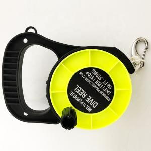 Technical diving cave reel 150/290ft with plastic handle