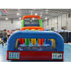 Customized Long Size Inflatable Obstacle Course Inflatable Interactive Funny
