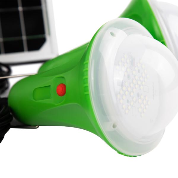 Quality Rechargeable Solar Led Bulb Emergency Lamp Power Panel With Bulb Lights Set wholesale