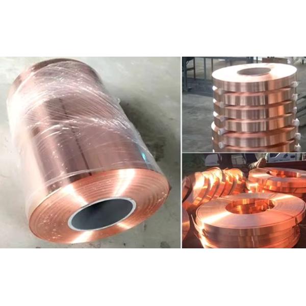 0.05mm Red Copper Strip Coil 99.9% For Industrial Manufacturing Applications