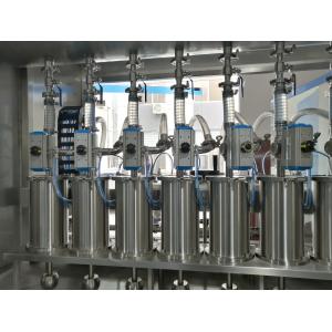 4 Nozzle Full Automatic Shampoo 30BPM Chemical Liquid Filling Machine