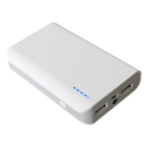 6600mAh Capacity power banks, Plastic, with LED display, Bright Lamp, Charger for iPhone,