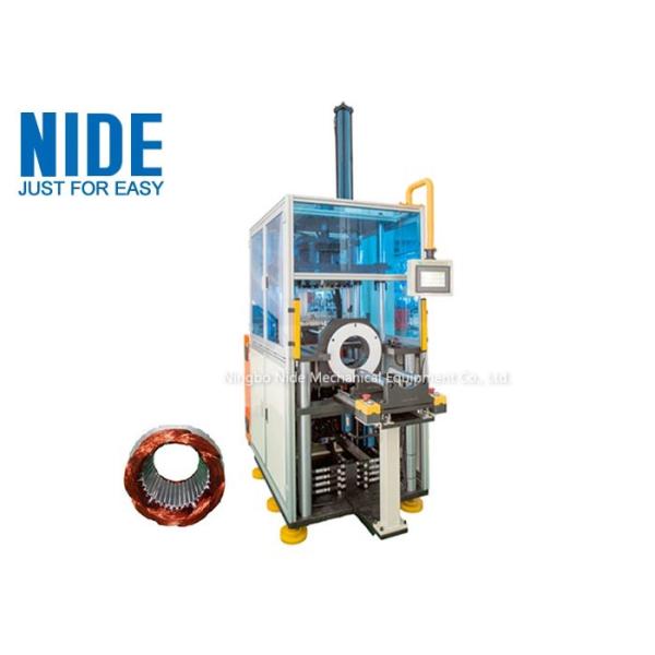 Enter And Exit Station Stator Winding Forming and shping Machine With PLC